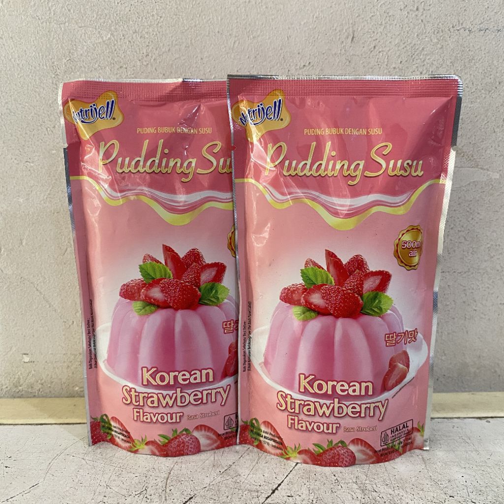 Nutrijel Pudding Stowbery 145gr