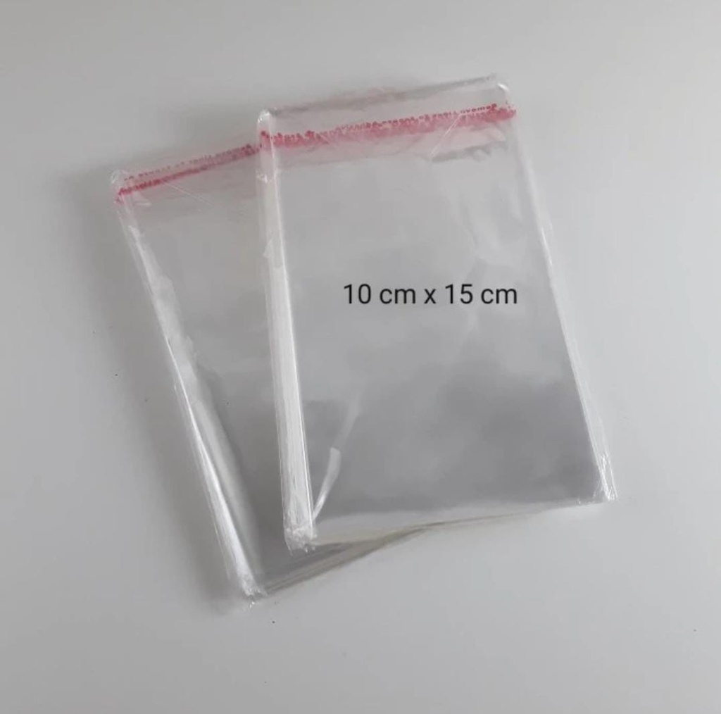 Plastik OPP Uk 10 x 15