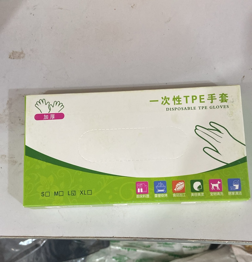 Sarung Tangan Plastik L