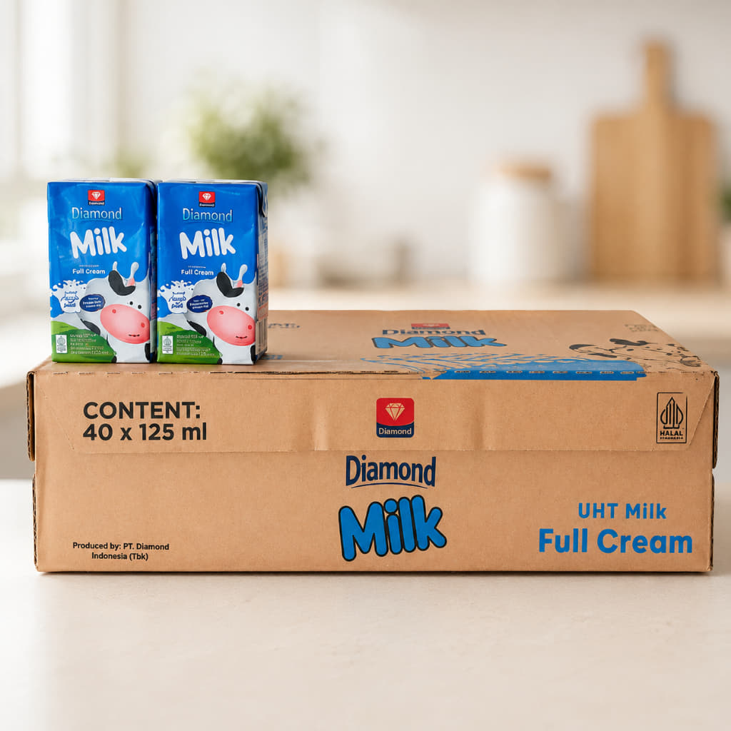 Diamond Plain 125ml x 40 Kotak