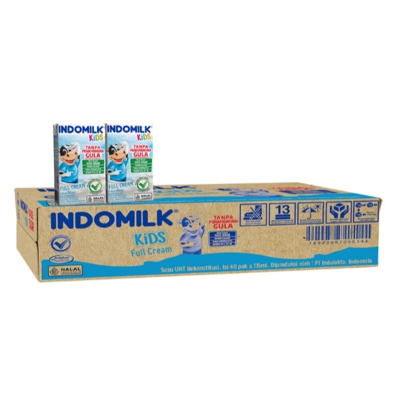 Indomilk 115ml x 40 Kotak Plain