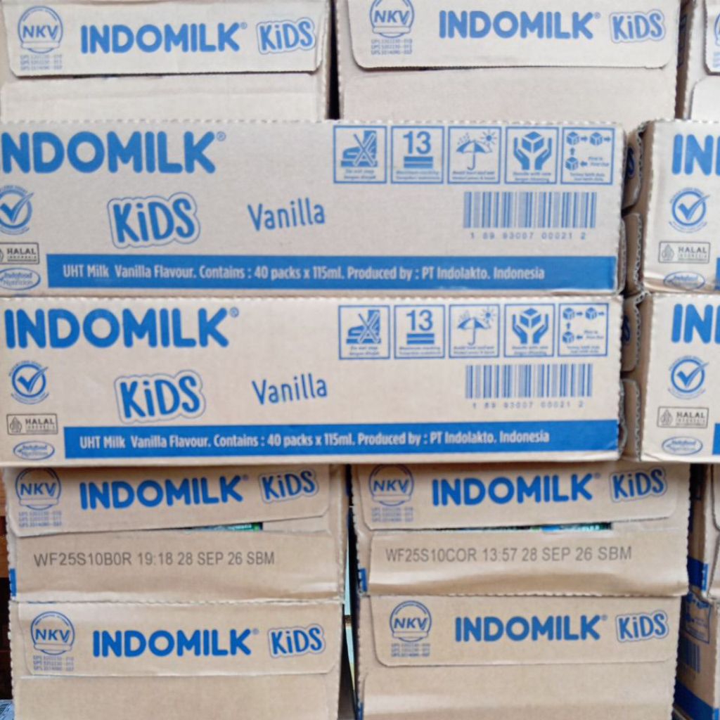 Indomilk 115ml x 40 Kotak Vanila