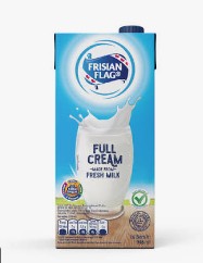 Frisian Flag Plain 946ml x 12 Kotak 