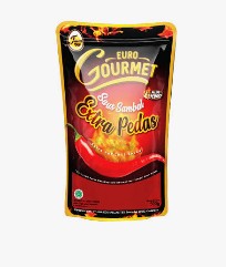 Saus Gourmet Hot 1kg @12 Pouch