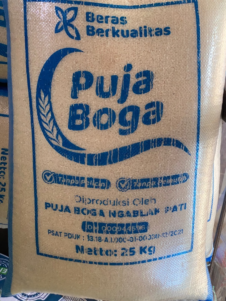 Beras Puja Boga 25kg