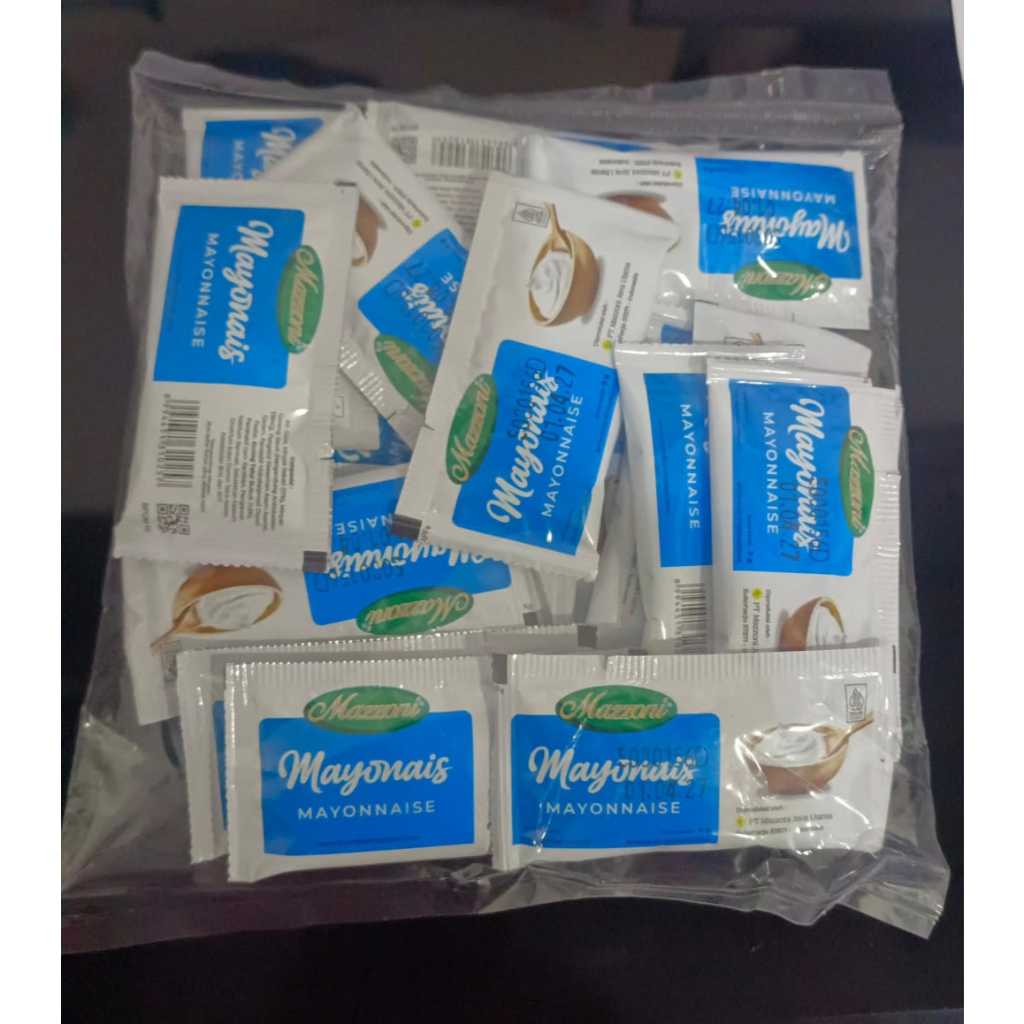 Mazzoni Mayonaise Sachet 9gr isi 24 pcs